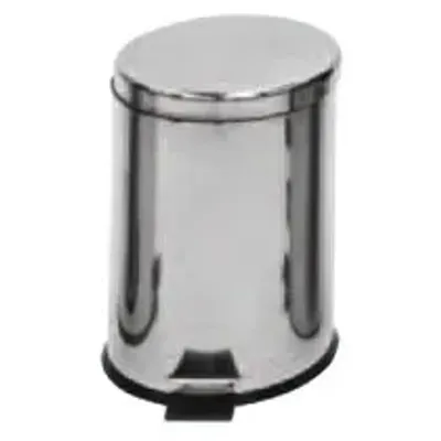 Cubo de 20l en acero inoxidable, con cubo interior de PVC extraíble
