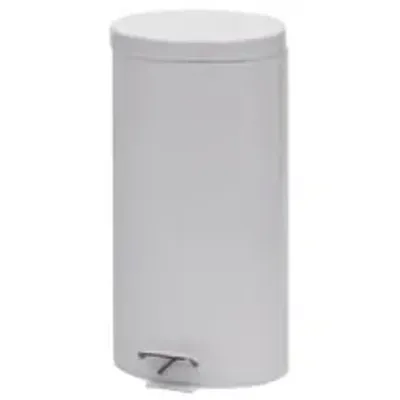 Cubo de 30l en acero esmaltado epoxi, con cubo interior de PVC