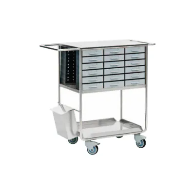 Carro de medicación y farmacia
