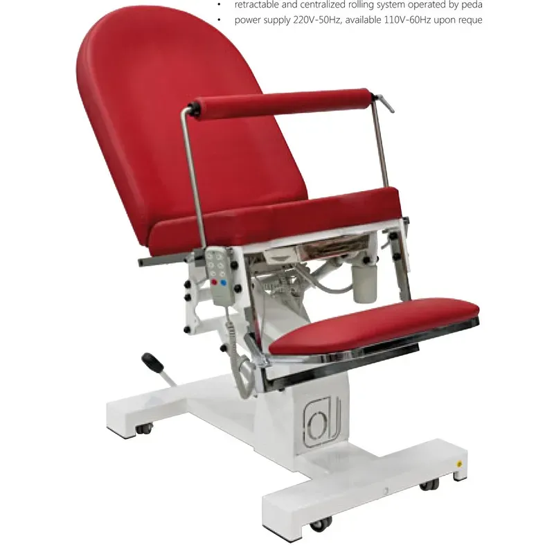Sillón de proctología eléctrico