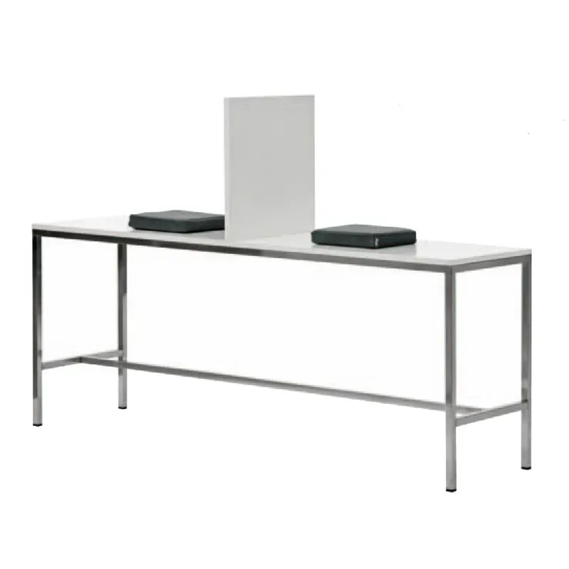Mesa de extracciones para dos puestos, en acero inoxidable