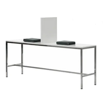 Mesa de extracciones para dos puestos, en acero inoxidable