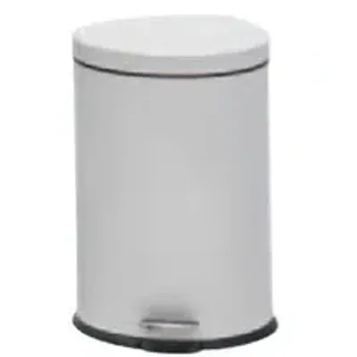 Cubo de 12l en acero esmaltado epoxi, con cubo interior de PVC