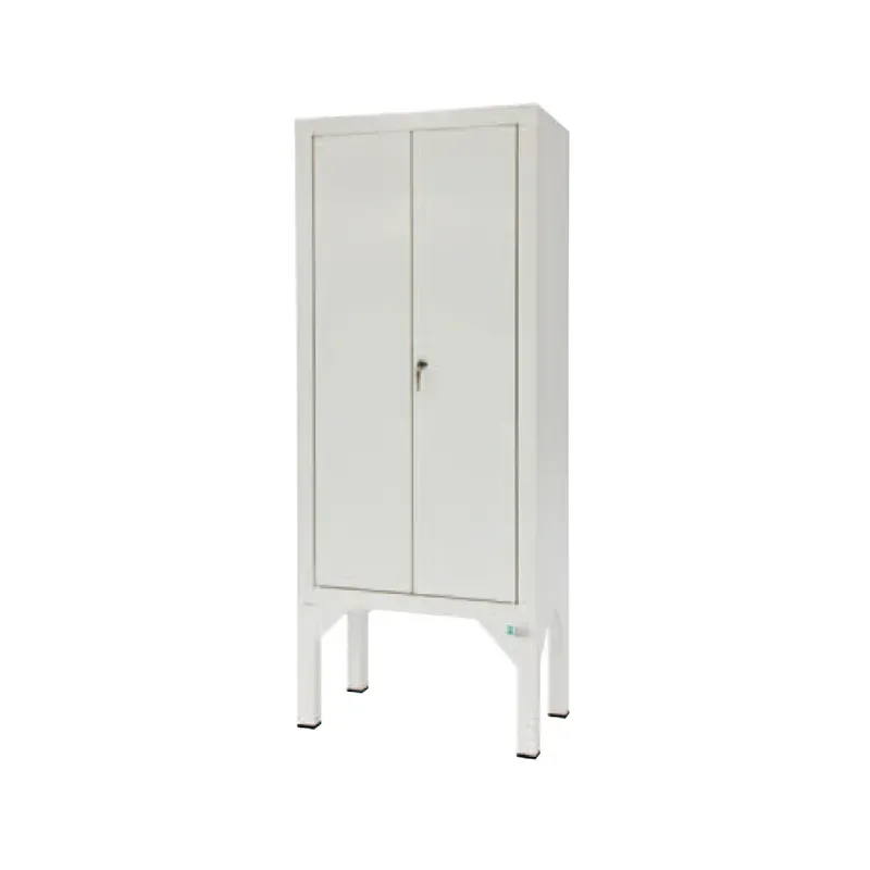 Vitrina con dos puertas ciegas y cuatro patas