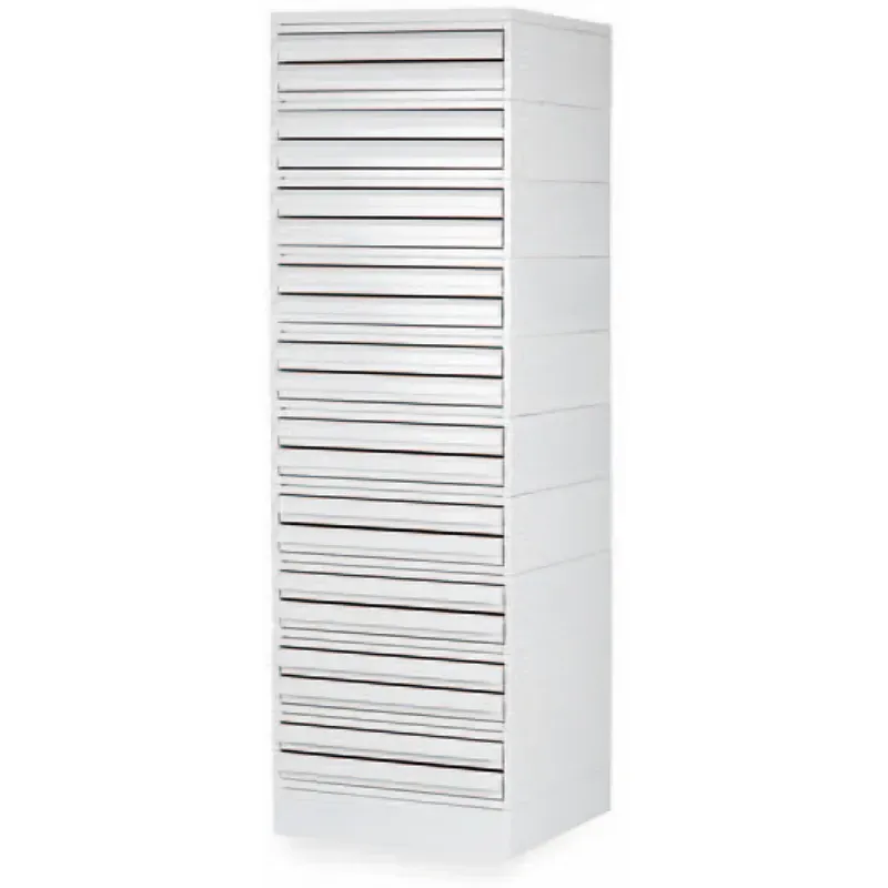 Archivador modular de diez bloques de parafina