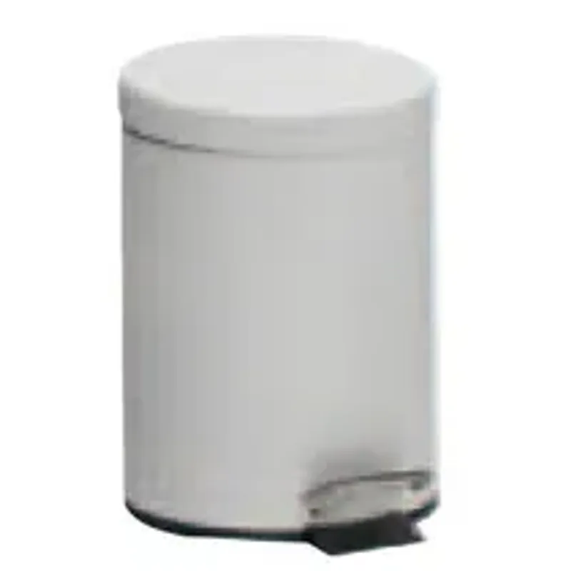 Cubo de 12l en acero inoxidable, con cubo interior de PVC extraíble