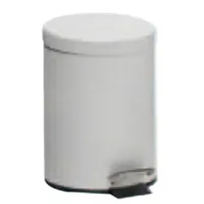 Cubo de 12l en acero inoxidable, con cubo interior de PVC extraíble