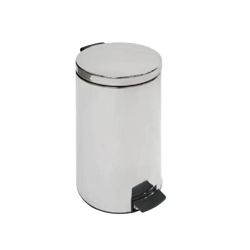 Cubo de 45l en acero inoxidable, con cubo interior de PVC extraíble