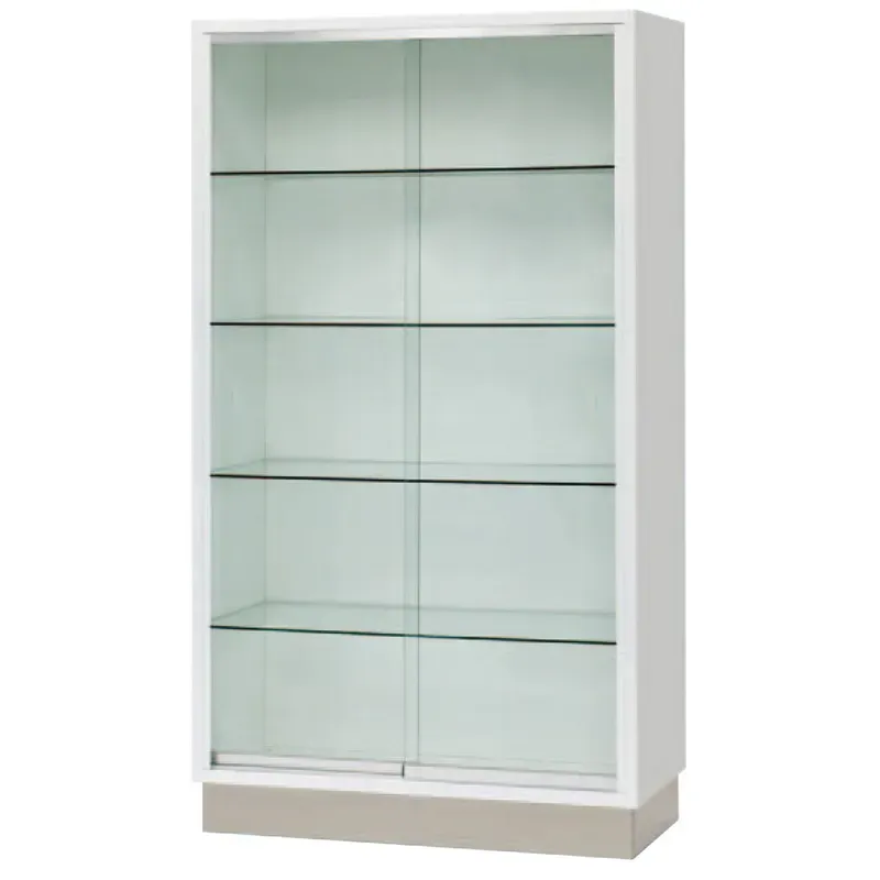 Vitrina con dos puertas correderas