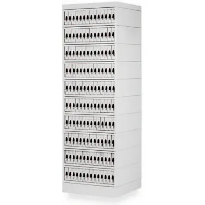 Archivador modular de diez bloques para preparaciones